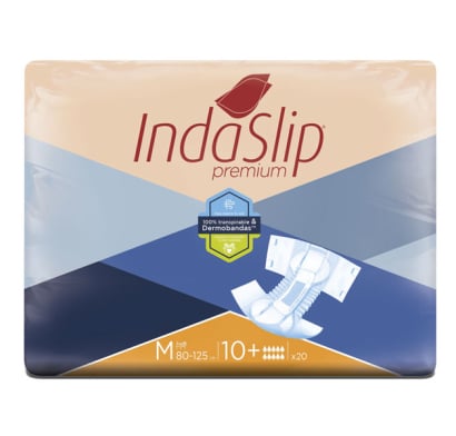 Pañales para Adultos Indaslip Premium Talle M 20 Unidades
