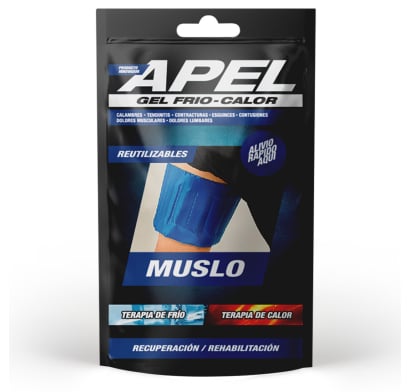 Gel Terapéutico Apel Frío-Calor Modelo Muslo