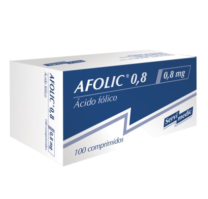 Afolic 0.8 mg 30 Comprimidos