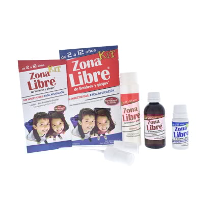 Pack Piojicida Zona Libre Loción 60 ml + Bio-Repelente 20 ml