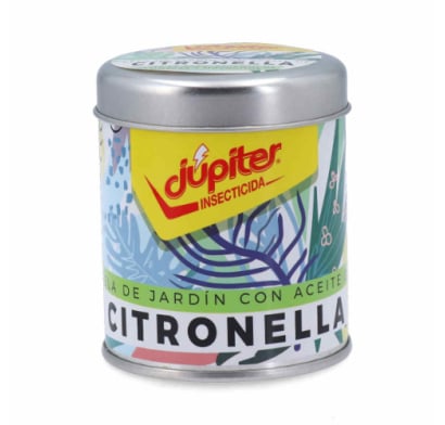 VELA DE JARDIN DE CITRONELLA JUPITER.