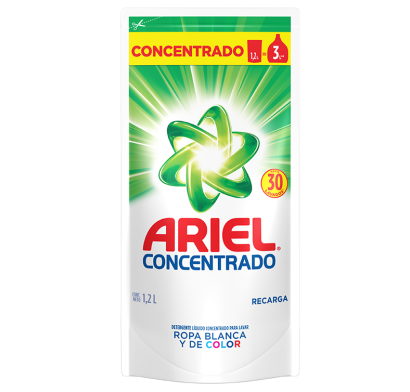 Jabón Líquido para Ropa Ariel Power Concentrado 1.2 l