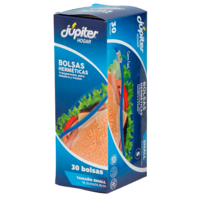 Bolsas Herméticas Júpiter Chicas 30 Unidades