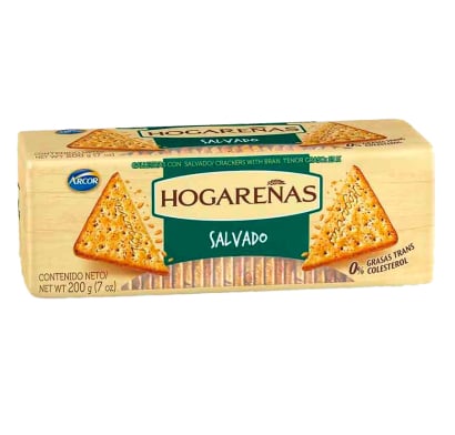 Galletas Hogareñas Salvado 200 g