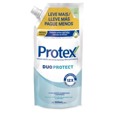 Jabón Líquido Protex Duo Protect para Manos 500 ml