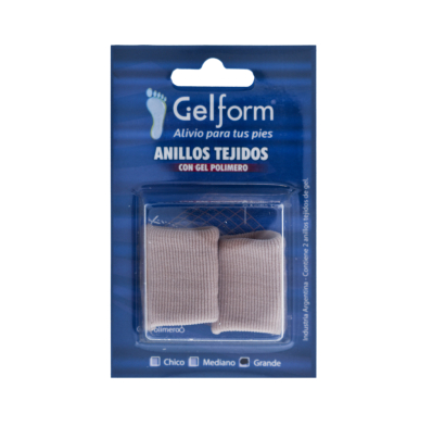 Anillo Gelform Tejido Grande 2 Unidades