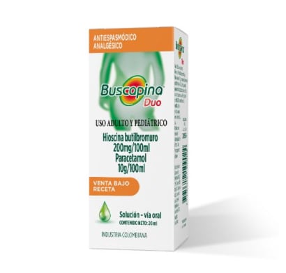 Buscapina Dúo con Paracetamol N Gotas 20 ml