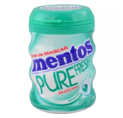 Chicle Mentos Green 28 Unidades
