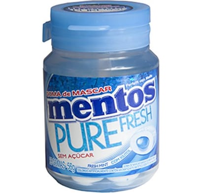 CHICLE FRESH MINT GARRAFA X6 UNIDADES