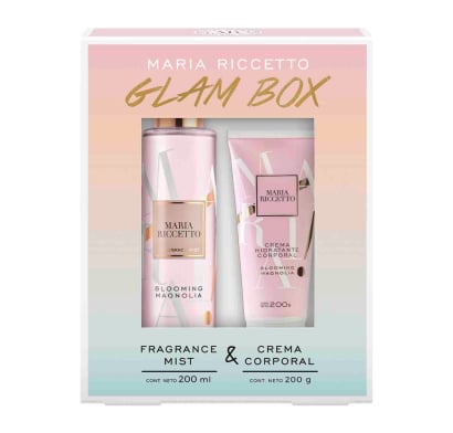 Set María Riccetto Blooming Magnolia Fragrance Mist 200 ml + Crema Corporal 200 ml