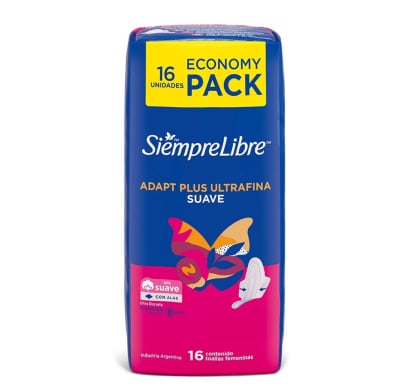 Toallitas Femeninas Siempre Libre Ultrafina 16 Unidades