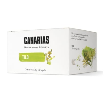 TE CANARIAS TILO X20 SOBRES