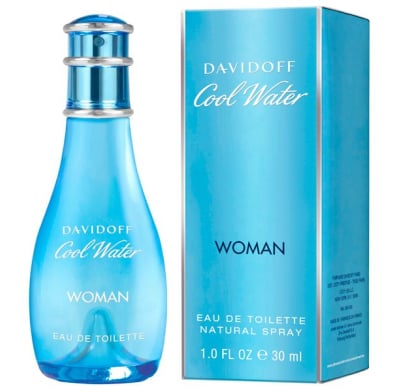 Perfume Cool Water Davidoff Femme EDT
