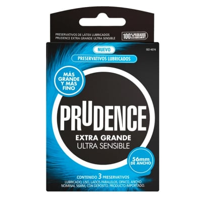 Preservativos Prudence Xg Ultra Sensible 3 Unidades