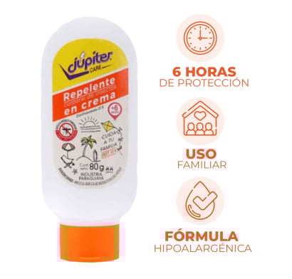 REPELENTE EN CREMA JUPITER 80 GRS.