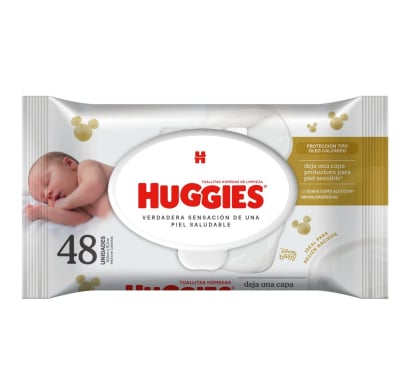 Toallitas Húmedas Huggies Óleo Calcáreo 48 Unidades 