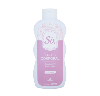 Talco Corporal Six Lavanda 160 g
