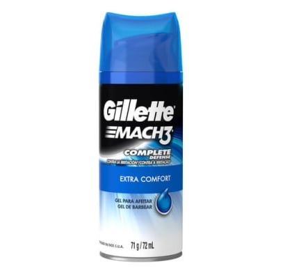 Gel para Afeitar Gillette Mach3 Complete Defense Extra Comfort 72 ml