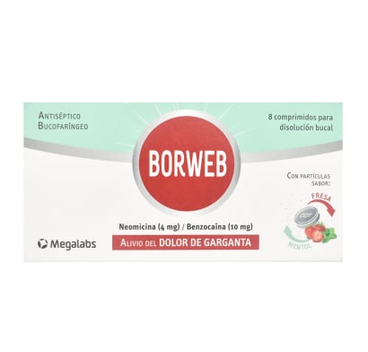 Borweb Odt 8 Comprimidos