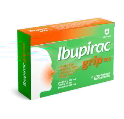 Ibupirac Grip 400 mg 10 Comprimidos Recubiertos