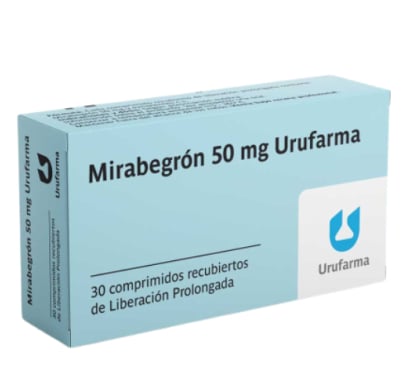 Mirabegron 50 Mg 30 Comprimidos