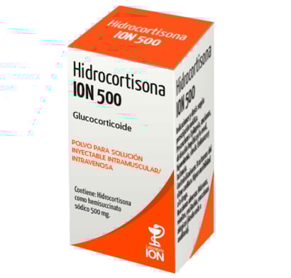 Hidrocortisona ION 500 mg Ampolla