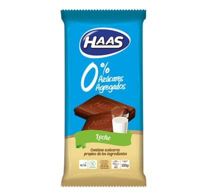 CHOCOLATE HAAS TABLETA LIGHT 160 GRS.