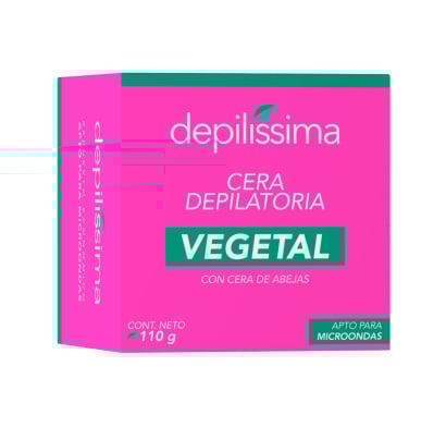 CERA DEPILATORIA DEPILISSIMA VEGETAL 110 G