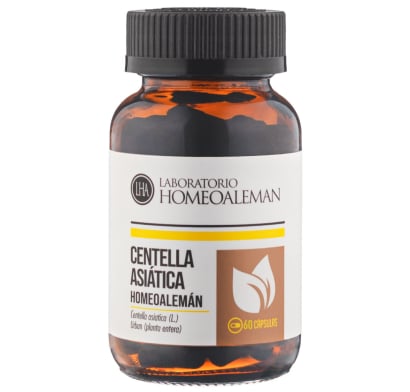 Centella Asiática Homeopatía Alemana 60 Cápsulas