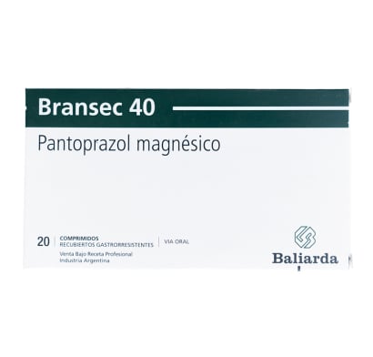BRANSEC 40 MG 20 COMPRIMIDOS