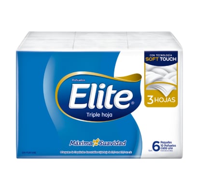 Pañuelos Descartables Elite 6 Unidades