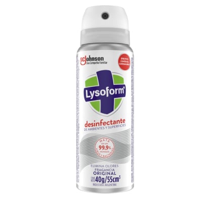 Desinfectante de Ambientes Lysoform Pocket 55 ml
