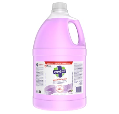 Limpiador Líquido Lysoform Solución Total Lavanda 4 l