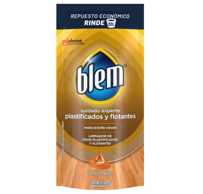 Limpiador Líquido Plastificados y Flotantes Blem para Pisos Original 400 ml