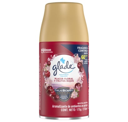 Repuesto Aromatizante de Ambiente Automático Glade Placer Floral y Frutos Rojos 175 g