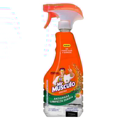 MR. MUSCULO NARANJA GATILLO 500ML