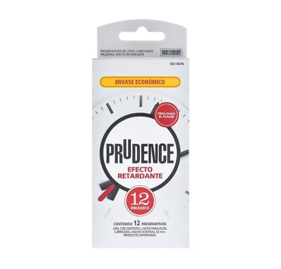 Preservativos Prudence Efecto Retardante 12 Unidades