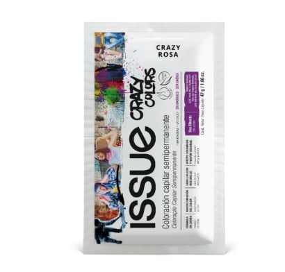 Tinta Issue Crazy Colors Rosa 47 g
