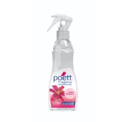 Perfumador de Ropa Poett Fraganza Sedosa Primavera 250 ml