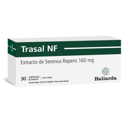 Trasal NF 160 mg 30 Cápsulas Blandas