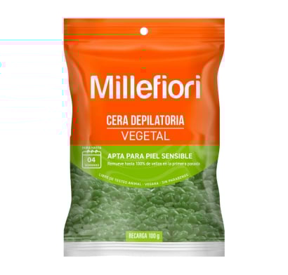 Cera Depilatoria Millefiori en Perlas Soft 100 g