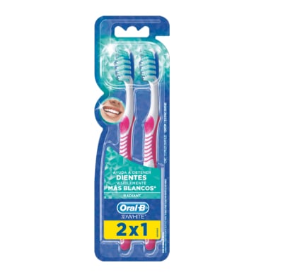 CEPILLO DE DIENTES ORAL B 3DW ADVANCE BRILLIANT 2X1