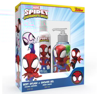 Body Splash Disney Spiderman 200 ml + Shower Gel 280 ml