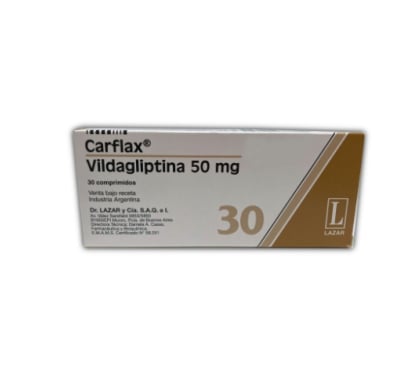 Carflax 50 mg 30 Comprimidos