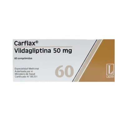 Carflax 50 mg 60 Comprimidos