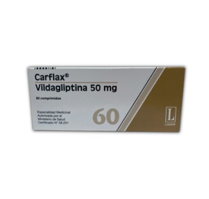 Carflax 50 mg 60 Comprimidos