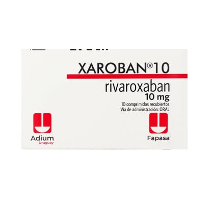 Xaroban 10 mg 10 Comprimidos
