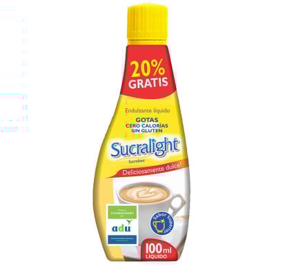 Edulcorante Líquido Sucralight 100 ml