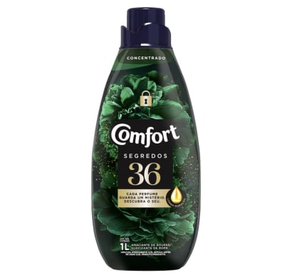 Suavizante Comfort Concentrado Segredos 36 1 L
