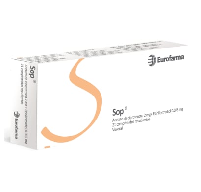 Sop 2 mg/0.035 mg 21 Comprimidos Recubiertos